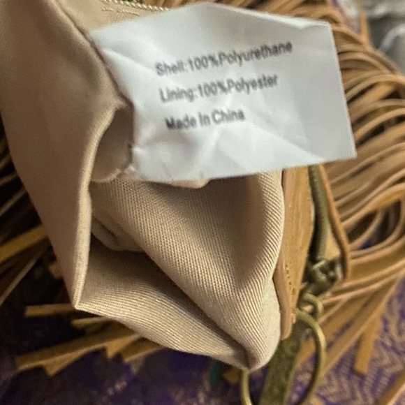 Long, Fringed, Boho Wristlet - Picture 3 of 6